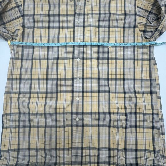 Nautica Men's Plaid Button-Down Shirt Long Sleeve Cotton Casual XLT - Picture 6 of 8